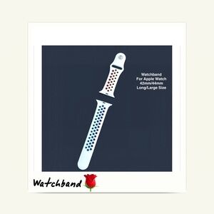 Sport Silicone Watchband for Apple Watch | 42/44mm |  M/L length